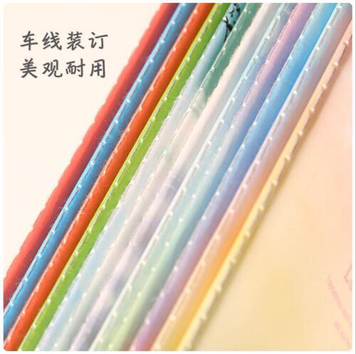 Korean stationery A5 notebook with thread, fresh and cute 32k student notebook, soft surface copybook wholesale