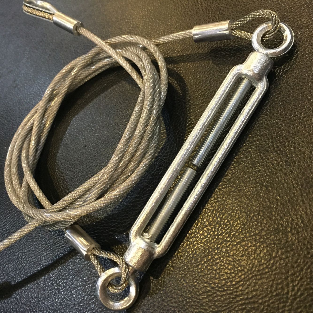 cuerda de alambre de acero inoxidable cuerda de lavado cuerda de tornillo de cuerda de tornillo de cuerda de alambre de acero tensión de cuerda de acero