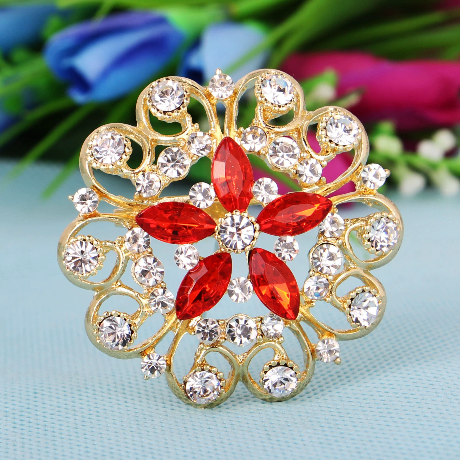 Брошь, металлическая булавка, аксессуар на лацкан, AliExpress, с цветком