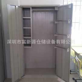 铁皮保洁柜生产厂家 304不锈钢保洁柜定做 玻璃门保洁柜图片