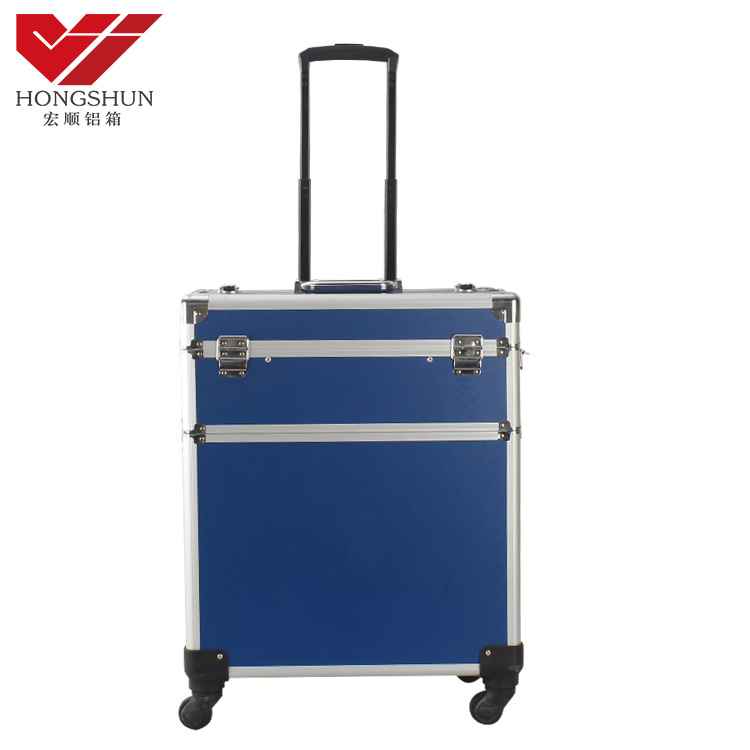 定 制铝合金拉杆展示抽屉铝箱 器械仪器包装箱 设备收纳箱