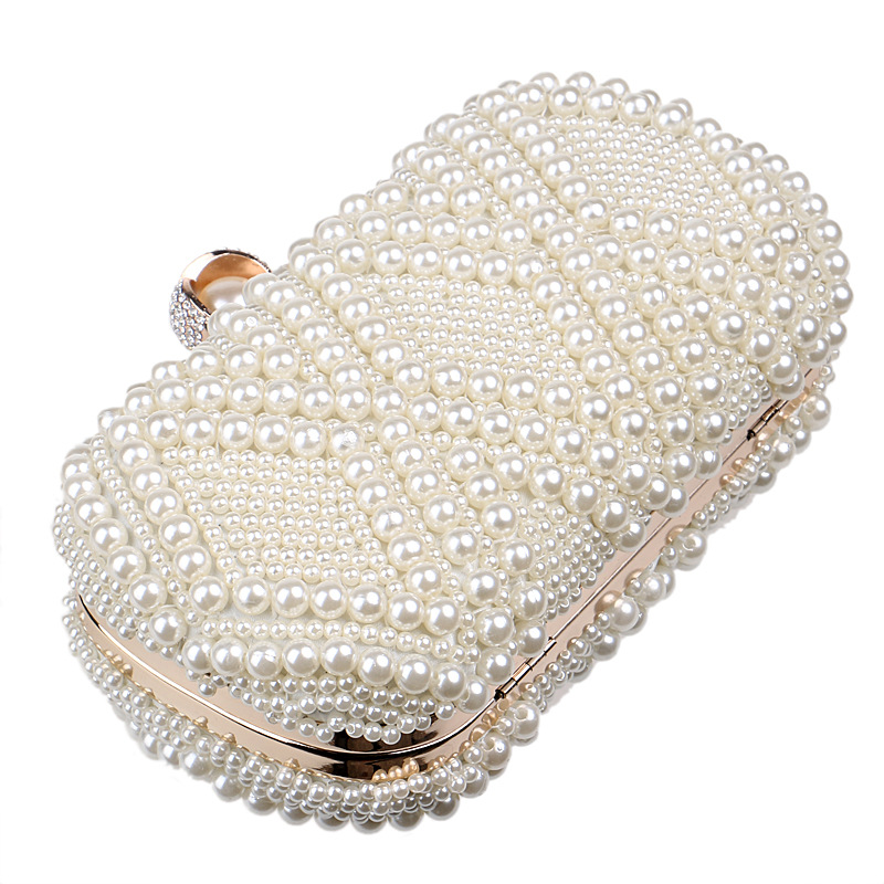 New Pearl Dinner Bag Women's Banquet Bag Ladies Dress Evening Bag display picture 6