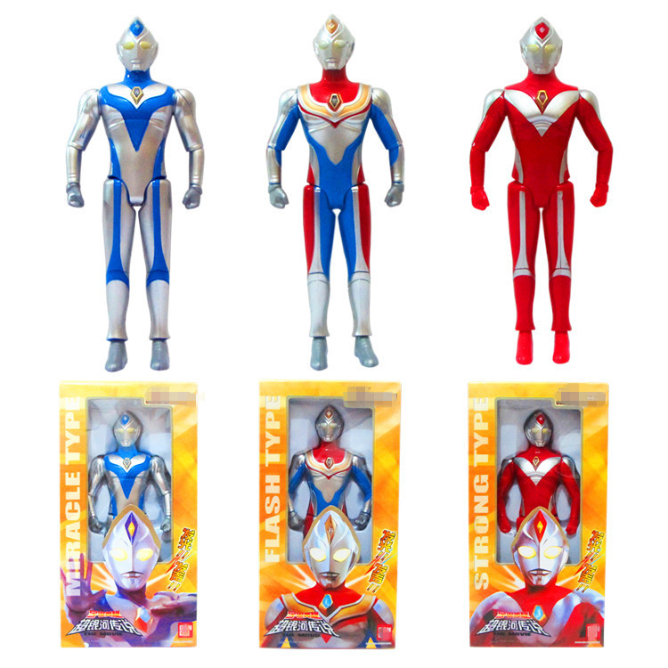 银河宇宙超人玩具 赛文泰罗机器人偶模型关节可动男孩