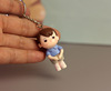 Cartoon doll for beloved, keychain, pendant, accessory, Birthday gift