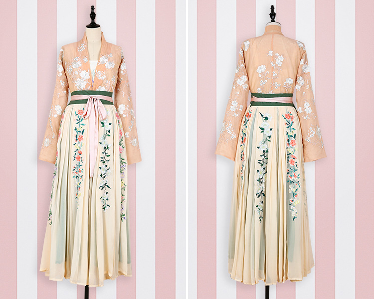 Costume femme PAVILLON YIMENG en Soie brillante - Ref 3333843 Image 41