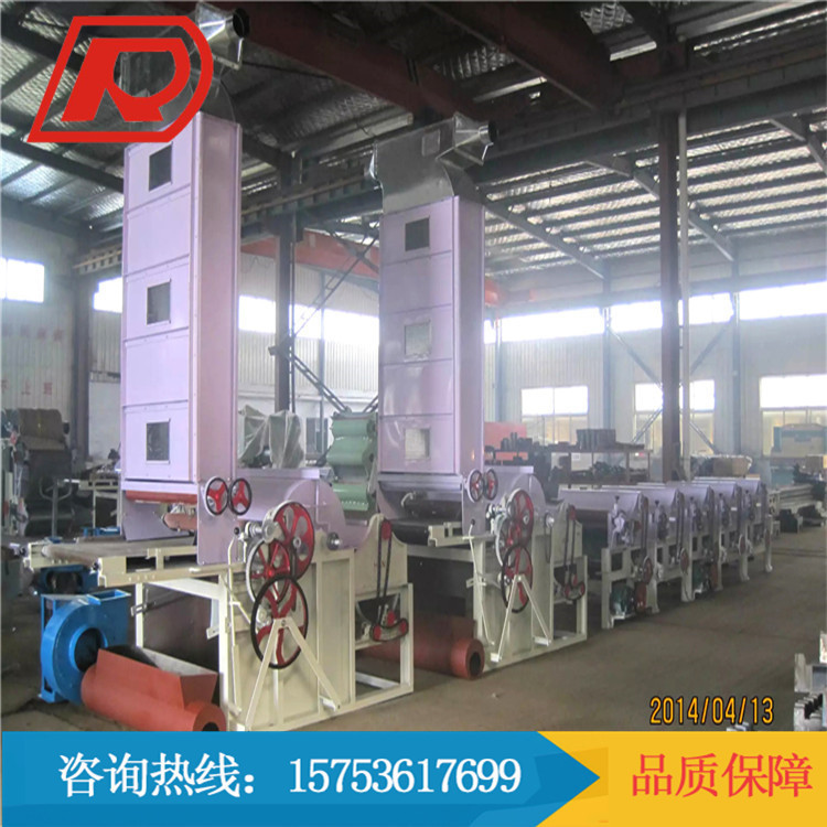 环保纺织机械设备 开松清弹一体机 开花机清弹机线 棉花开松