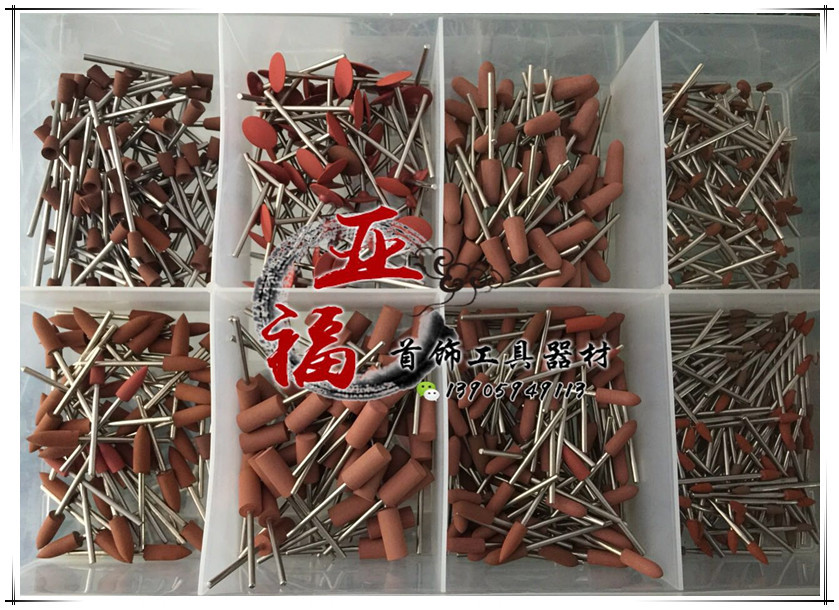 进口橡胶轮/橡胶磨头/有柄打磨胶轮金属抛光轮/金银镜面抛光磨轮