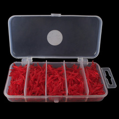 2cm手竿餌 魚餌 蚯蚓/紅蟲軟餌套裝 仿生軟蟲 蛆蟲假擬餌