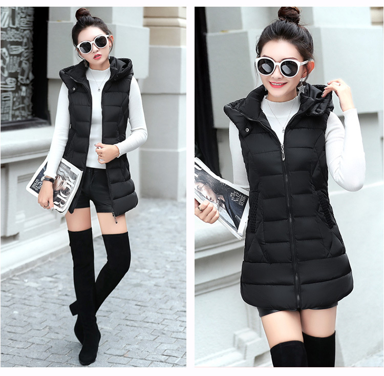 Gilet femme en Mélange de coton - Ref 3318181 Image 30