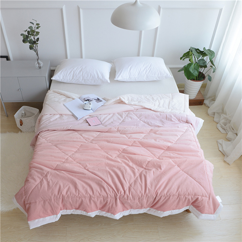 Casual 随性家居  【渐变水洗棉夏被】夏凉被 一件代发|ms