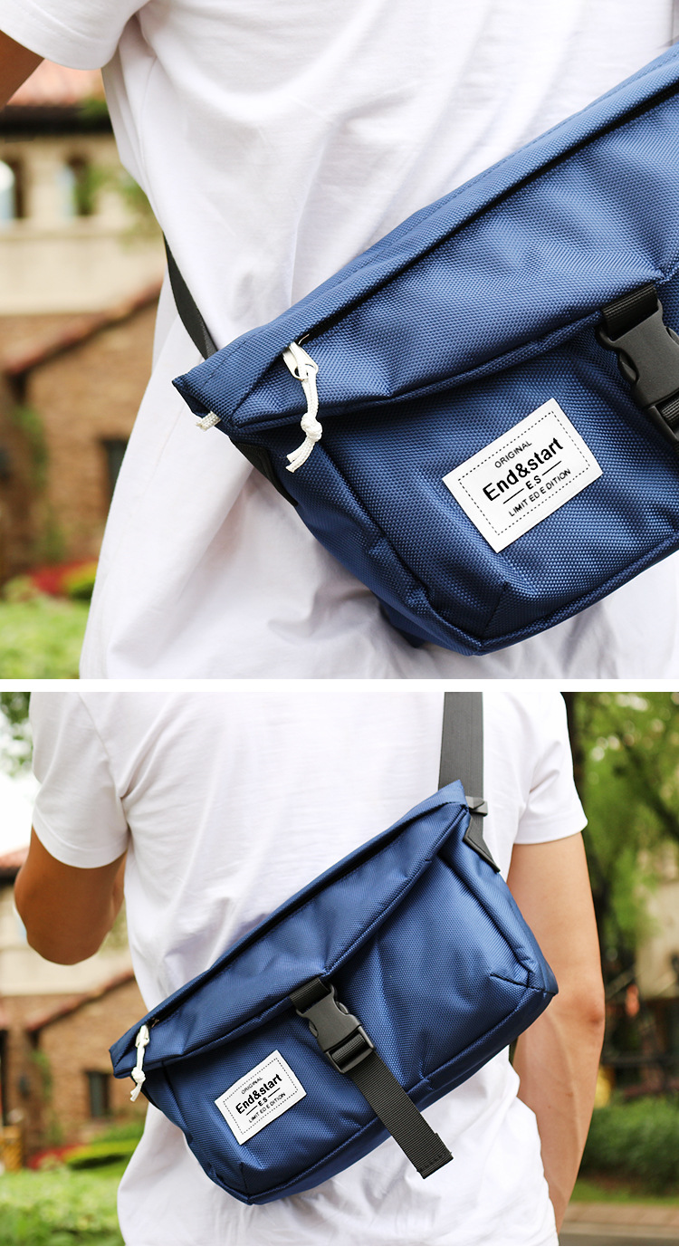 Men's Shoulder Bag Messenger Bag Men's Casual Oxford Cloth Student Messenger Bag Fixed Flying Bag Messenger Bag Men_voghion.com