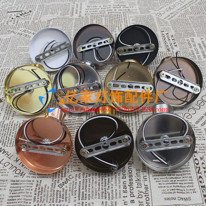 E27 bronce metal retro portalámparas universal 180 grados de dirección de alta temperatura de cerámica resistente portalámparas accesorios de la lámpara de iluminación