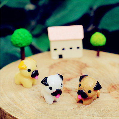 微景观摆件小狗创意摆件 DIY造景 盆栽装饰 多肉树脂摆件|ms