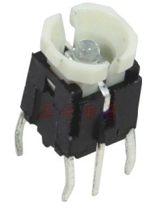 专业生产销售6*6带灯轻触开关TS-2103  环保带灯按键开关