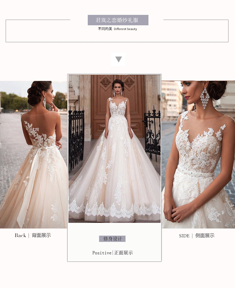 Robe de mariée en Dentelle - Ref 3308776 Image 12