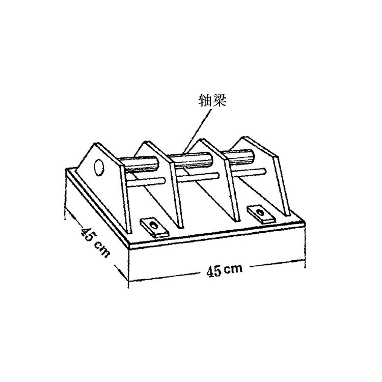 新品上市贝雷桥用配件 桥座  钢便桥桥座价格