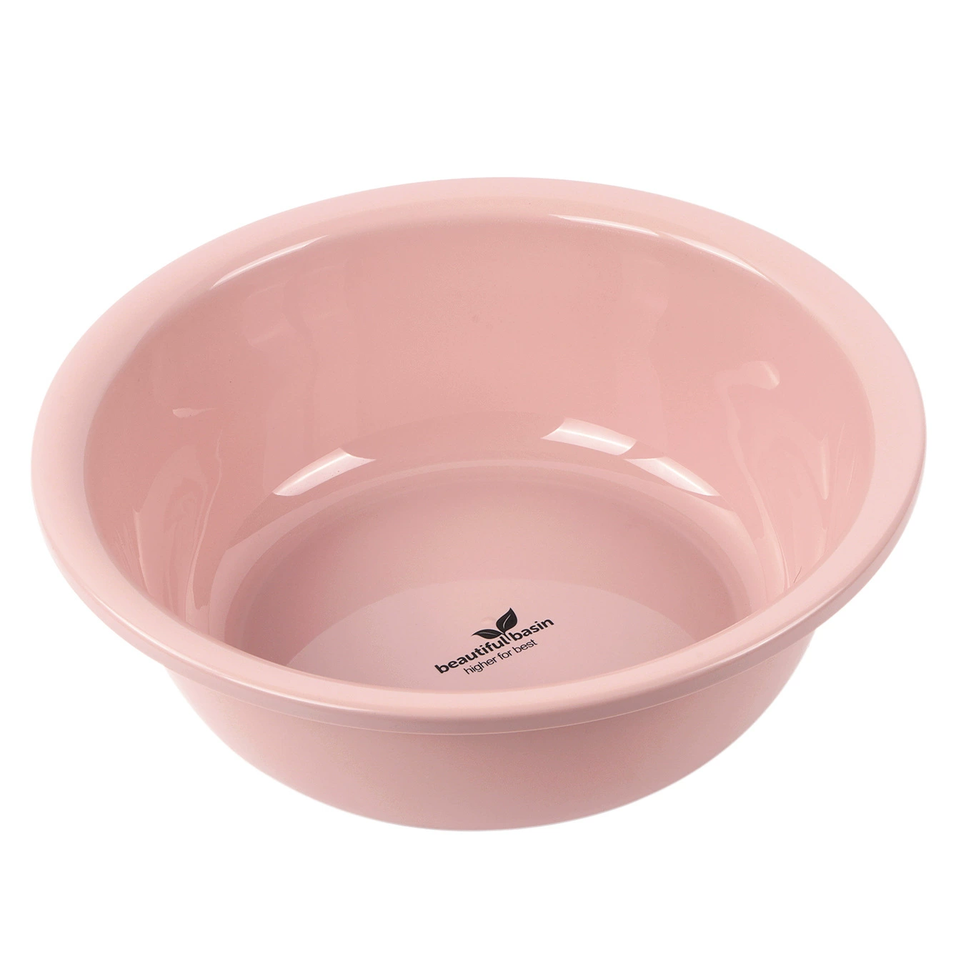 品彩 MT5157 simple basin solid color plastic round household basin wash basin wash basin vegetable basin basin