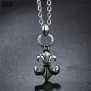 P0054-HK28 Repeated Korean Titanium Steel Pendant Army Flower Boy Penp Personal Personal Non-mainstream Fashion Male Trump