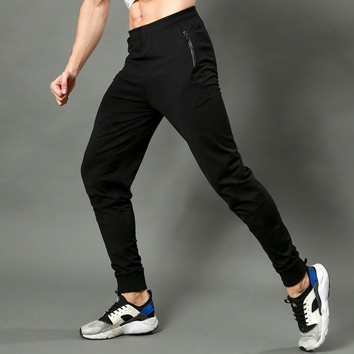 Hunting Star Sports Pants Men's Casual Pants Slim Fit Tie-Up Pants Quick-Drying Fitness Running Pants 1005