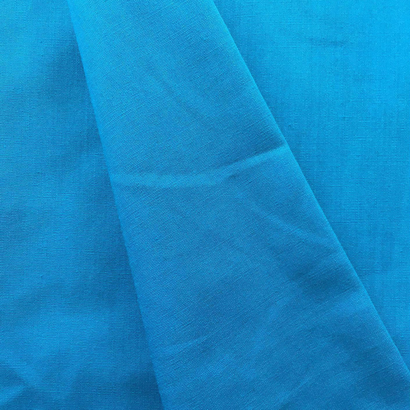 现货供应 全工艺CVC府绸平纹布 133*72衬衣布服装用染色布