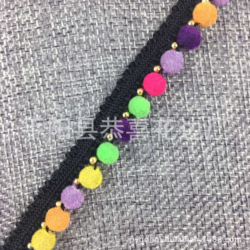 子母带手工加小珠