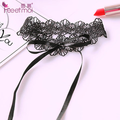 Fumi Mu Fashion Lingerie Accessory Set Exquisite Lace Sexy Necklace and Collar Set for Wholesale 7643-7648