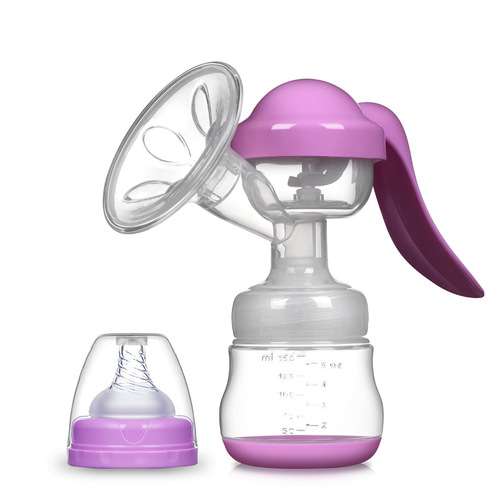 紫莓兔手动吸奶器 挤奶器吸乳器催乳吸力大 孕产妇用品非电动跨境