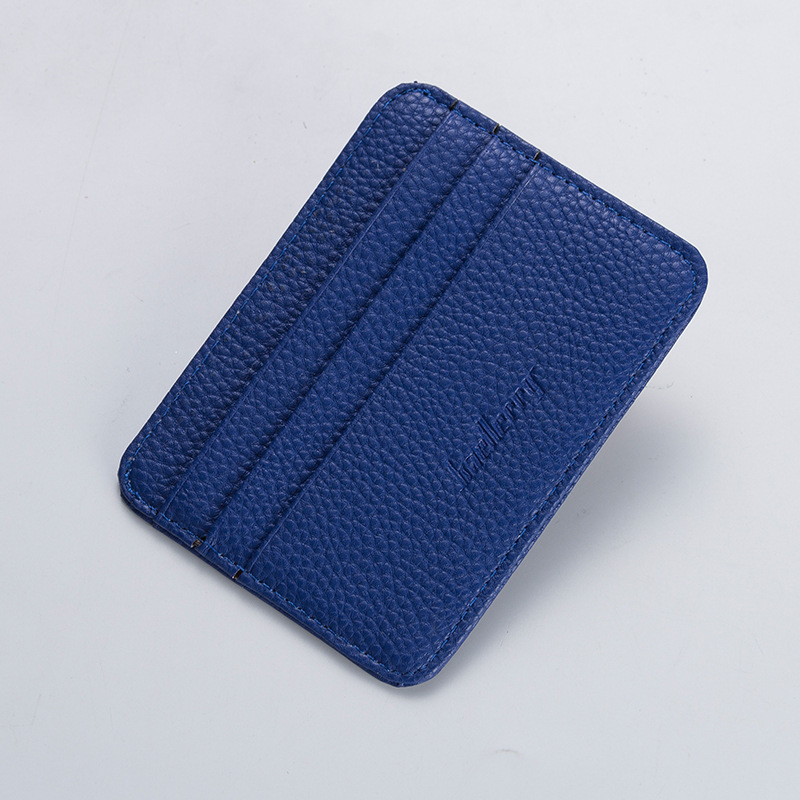 baellerry New Style Card Bag Men's Creative Card Holds Multi-Card Holds Women's Multi-Color Card Bag Short Thin Large Capacity