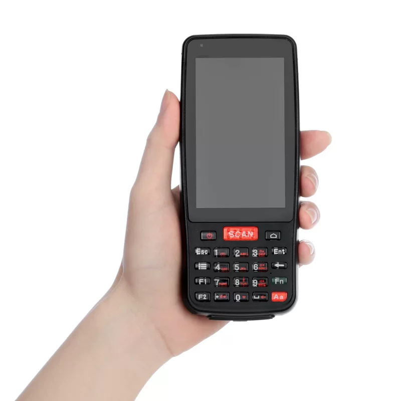 4G full Netcom Android handheld terminal NFC read and write barcode QR code scanning manufacturer direct sales secondary development