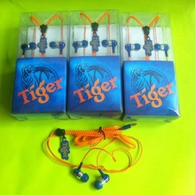 厂家供应金属拉链耳机 入耳式手机耳机