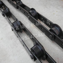 导轮不锈钢链条 厂家双节距大滚子挡板链条 304不锈钢重型滚子链