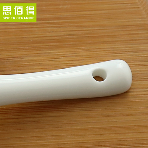 Tangshan bone china tableware small spoon ceramic spoon small spoon small spoon small Mago - pure white