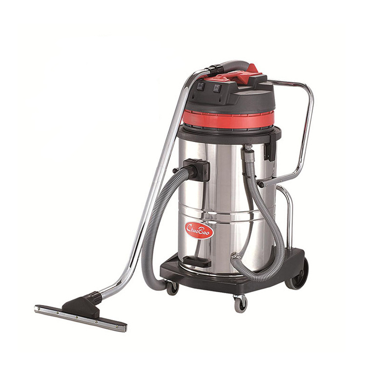 Super- Wet and dry Dual use Vacuum cleaner CB60-2J Stainless steel barrel Vacuum suction machine 60L Chiaki frame Two-horse