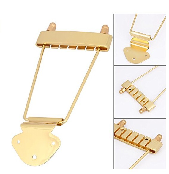 LP etc half hollow JAZZ electric guitar bridge drawstring board string bridge hollow JAZZ guitar bridge drawstring board