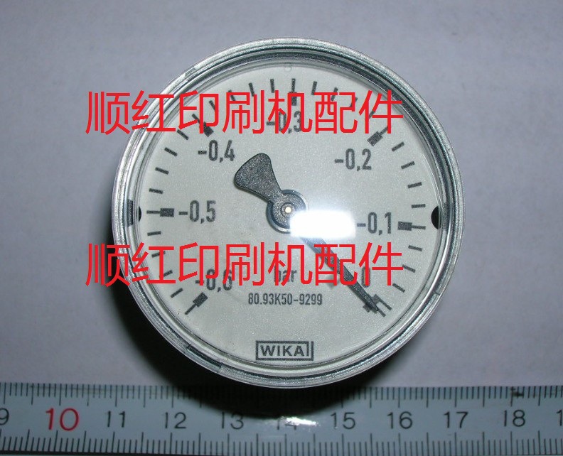 093K929950 罗兰印刷机配件 罗兰印刷机压力表