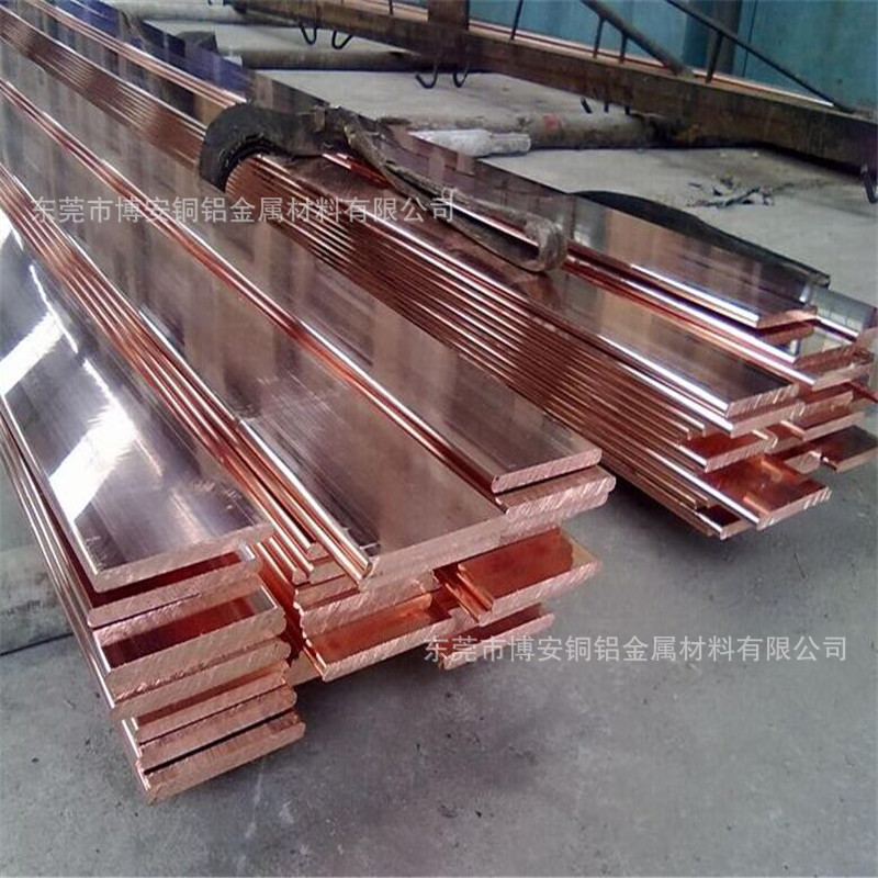 加工销售圆角紫铜排 厂家直销镀锡H65黄铜带 异形黄铜棒HPb59-1