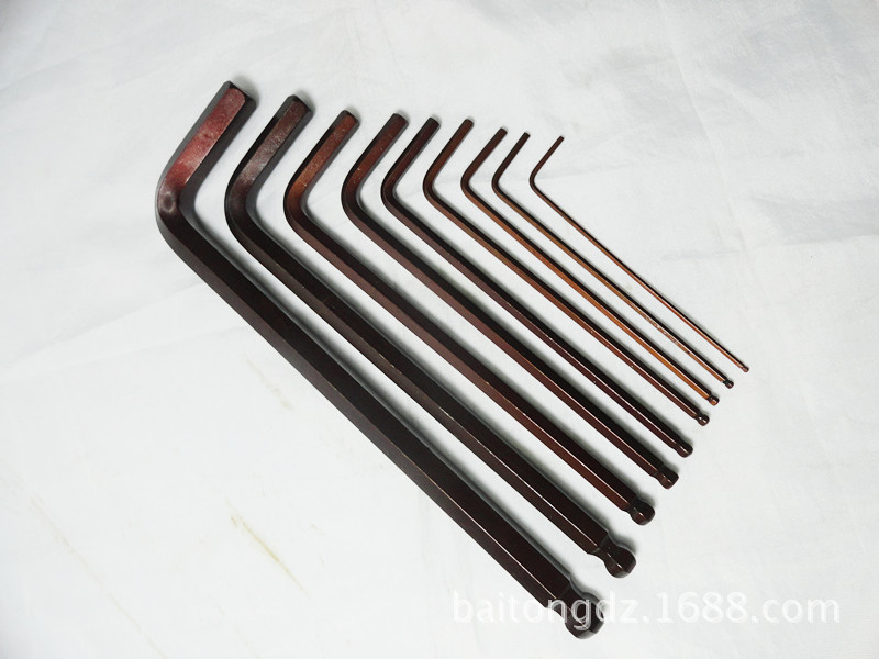 进口 加硬 S2钢扳手 内六角扳手 1.5-10mm 梅花扳手 螺丝刀 球头