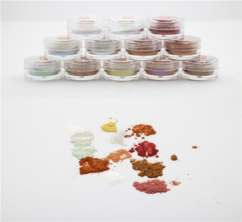 12 colores uñas suministros magia espejo polvo Aurora espejo harina galvanoplastia metal espejo efecto clavo brillo polvo