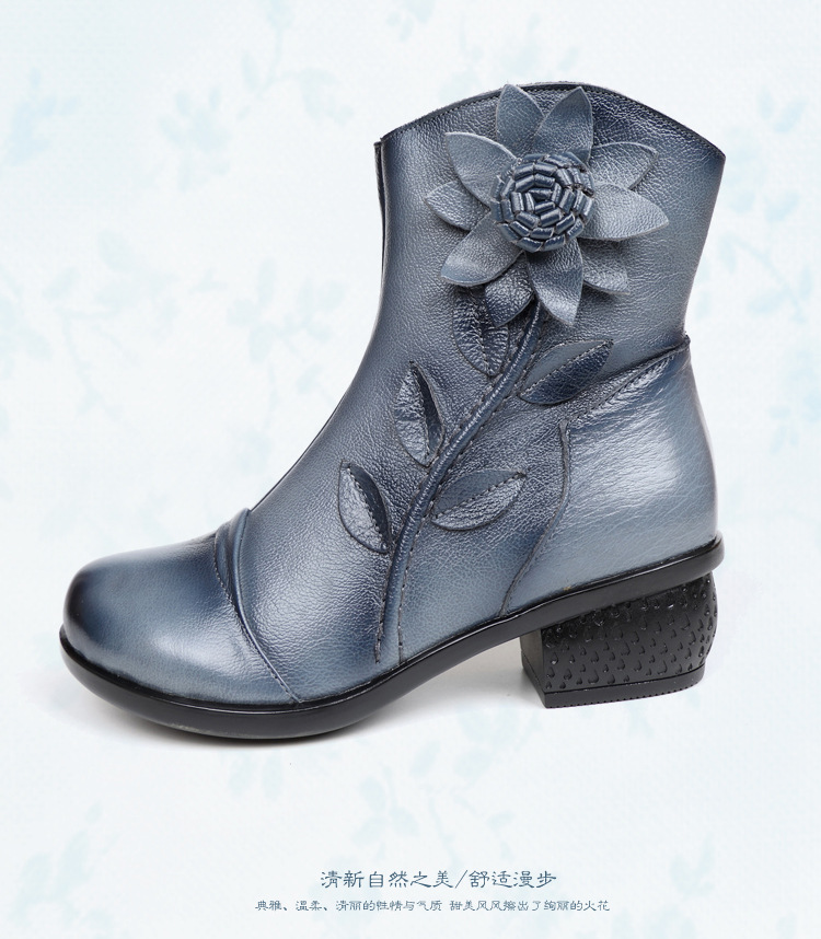 Bottes femme en En cuir - Ref 3355391 Image 29