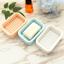 双层沥水肥皂 盒创意浴室卫生间手工皂架 洗脸香皂盒塑料皂托