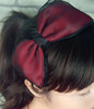 Double-layer hairgrip with bow, headband, hair accessory, Korean style