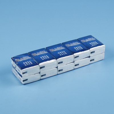 厂家批发创意小包装广告纸巾便携三层10包装无香型家用定制手帕纸|ru