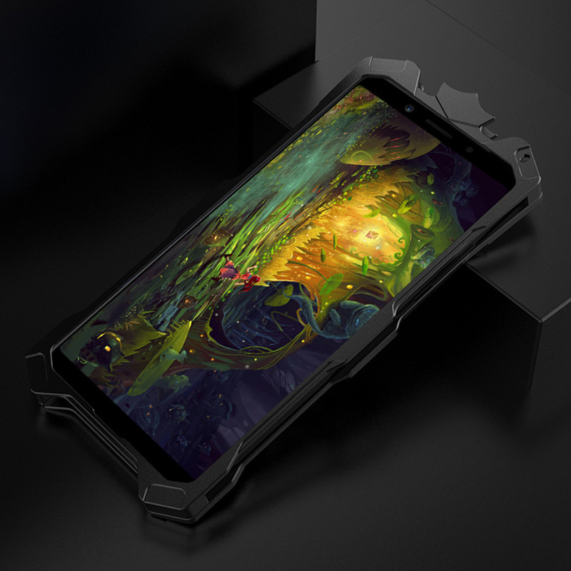 SIMON THOR Aviation Aluminum Alloy Shockproof Armor Metal Case Cover for OPPO A73