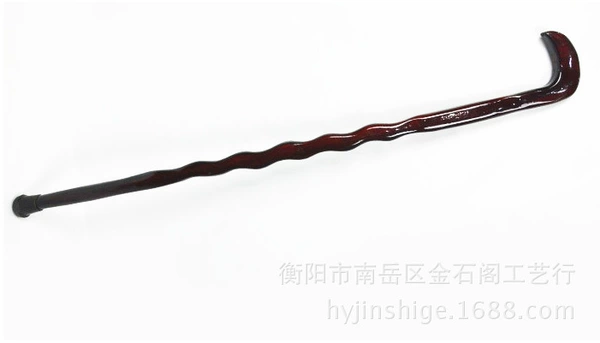The overall inclined bay hook crutch is about 90 cm long