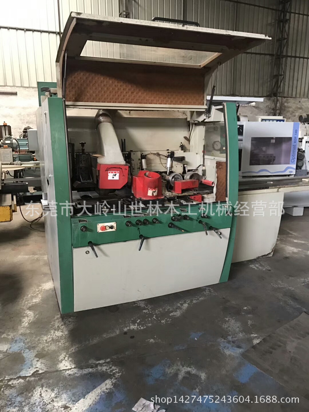 二手德国威力四面刨 台湾木工刨床 二手木工机械设备回收