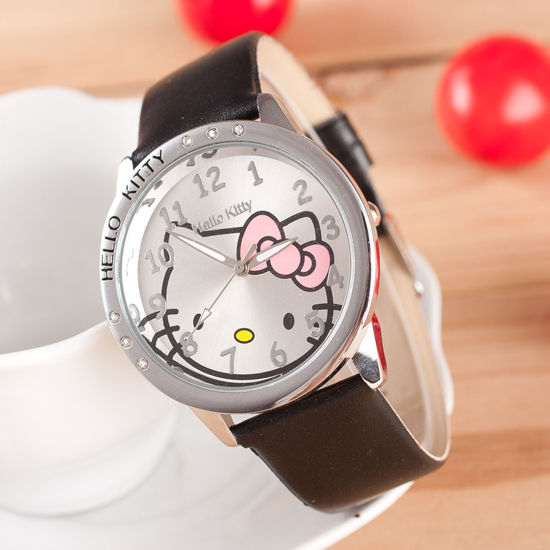 Black Hello Kitty Watch