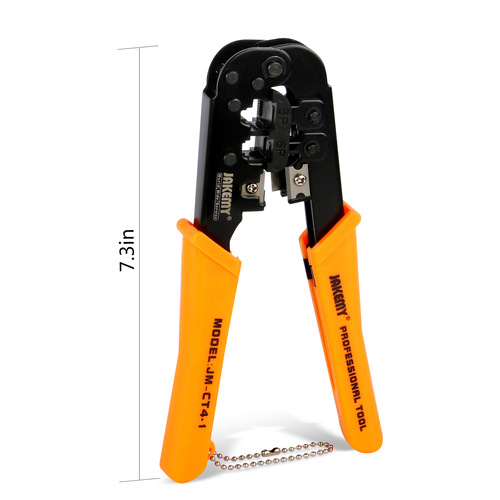 Network telephone line crimping pliers, crystal head crimping pliers, 6P8P network maintenance cold pressing pliers, wire stripper 