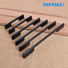 太空铝合金本色拉手家具抽屉衣柜门橱柜门五金把手氧化亚黑色美式