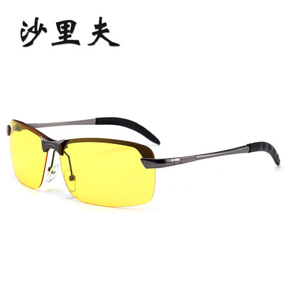 夜视镜开车专用司机用夜视眼镜晚上防眩光夜光偏光驾驶镜3043|ru