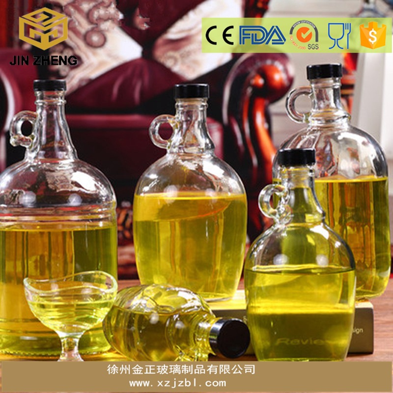 现货 红酒葡萄酒瓶自酿密封玻璃药酒瓶1斤2斤4斤6斤玻璃瓶